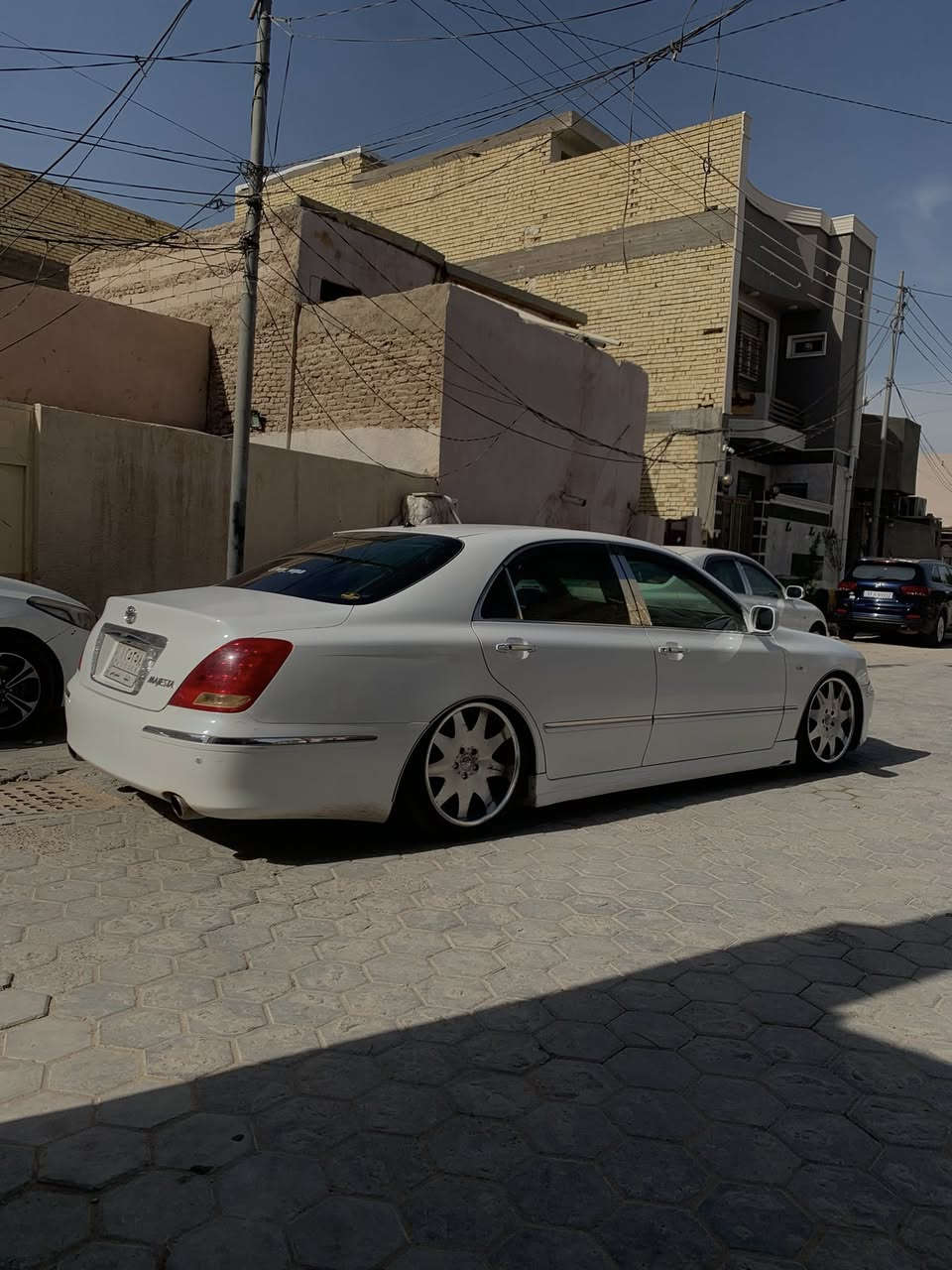 يا الله سلام عليكم 👋
ماجسته للبيع 

الموديل 2007 اصل 

قرار 102 

السياره فول رادار 

ومكفوله من ضربه او معجون فقط صبغ يابان السياره 

السياره كير محرك حداديه كفاله 

رقم السياره نجف كامل باقي بس رسوم الكمرك 

مكان السياره نجف 

للتواصل *********** 

واتساب
