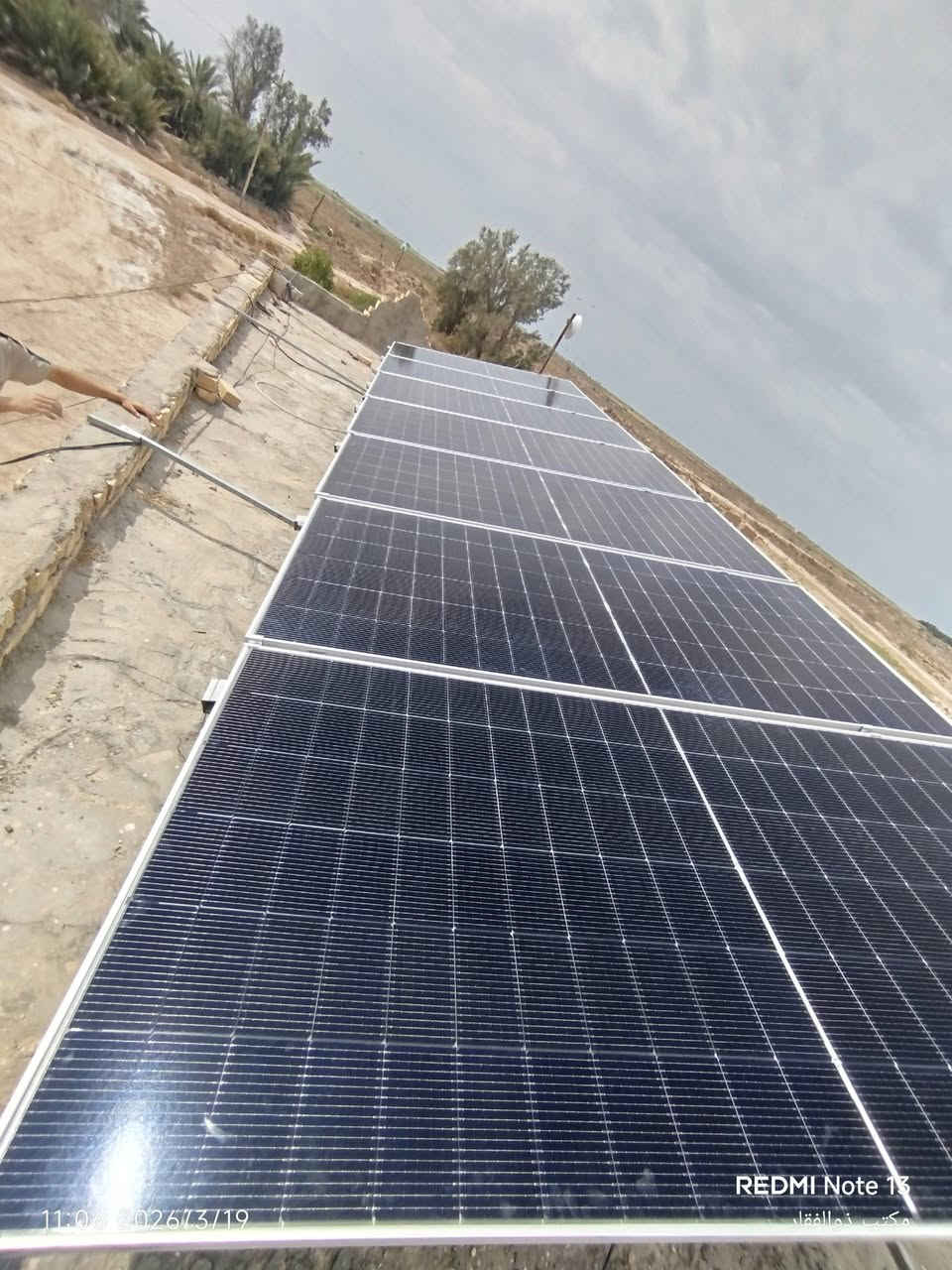 🔆 تم إنجاز عمل منظومة طاقة شمسية بنجاح 🔆
📍 ذي قار – قضاء الدواية / آل نايف
بيت الأخ العزيز أمجد ﹾ٭ﹾ 
بيت العم ابو حيدر /اياد شعو
⚙️ مكونات المنظومة:
▪️ عدد 7 ألواح طاقة شمسية لونجي 615 واط
▪️ بطارية ليثيوم فوسفات الحديد SVOLT سعة 10kWh
▪️ انفيرتر كرواط قدرة 6KW
▪️ بورد حماية متكامل لضمان الأمان والاستقرار
▪️ أسلاك خاصة مقاومة للحرارة والأشعة فوق البنفسجية
▪️ هيكل حديد مغلون مقاوم للصدأ والعوامل الجوية
✅ تشغيل مستقر
✅ قابل للتطوير مستقبلاً
✅ تركيب احترافي مع ضمان على المكونات
للاستفسار وتنفيذ المنظومات
مكتب ذوالفقار للطاقة الشمسية
***********
***********
