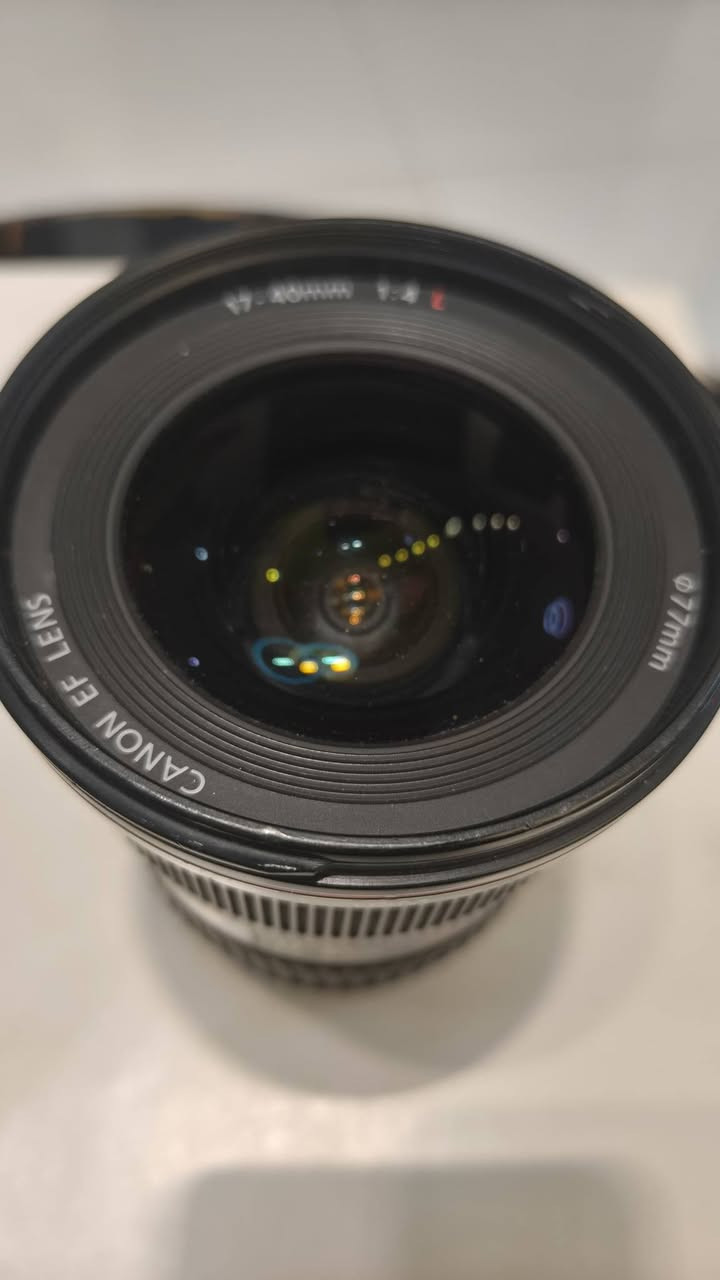 للبيع عدسة Canon 17-40mm f/4L
العدسة بحالة ممتازة، نظيفة وتعمل بكفاءة عالية، بدون أي مشاكل. مناسبة لتصوير الطبيعة والسفر والتصوير الواسع.

السعر: (600)
للتواصل: (***********)
