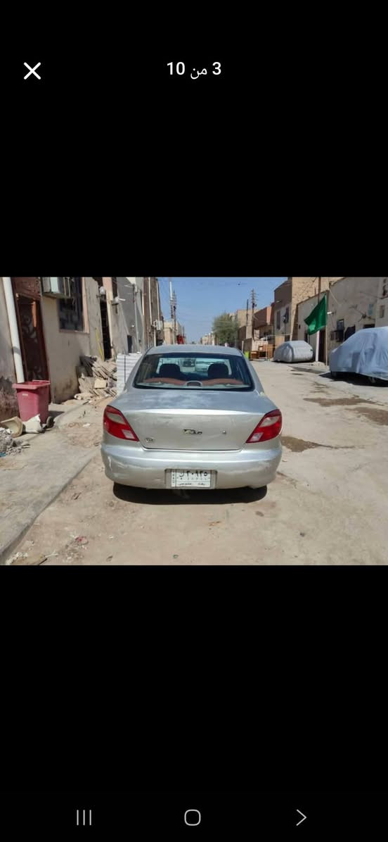 كيا ريو ٢٠٠١
كير محرك حداديه مكفوله تخم تاير 
مكاني نجف سعرها ٣٦ رقمي ***********
