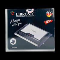 كابسة صاج ماركة LIBRONIC  الميزات:  أداء عالي و تسخين سريع  صحن تسخين ...