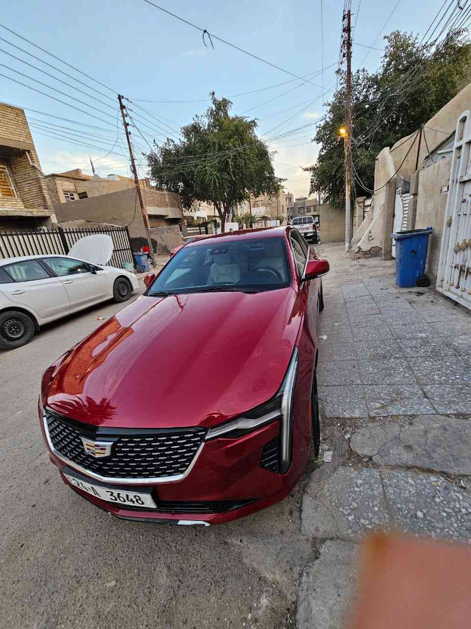 السلام عليكم
كديلاك CT4  لاكجري لون احمر 2020 امريكية 
محرك 2000 دبل  تيربو 
رقم دهوك الجديد تحويل ثاني يوم 
سيارة فول مواصفات 
داخل جلد لون ابيض 
ما ايرباك سليم 
جاملغ امامي 
سيارة فول مواصفات
اشاير مري
تدفئة كشنات 
اوتو هولد
بريك ذاتي
شفتات ستيرن
رادار داتشو 
تحديد مسار
حساسات امامي خلفي 
مكاني بغداد 
سعر السياره 195ورقة وبيها مجال
الرقم للتواصل 
***********
