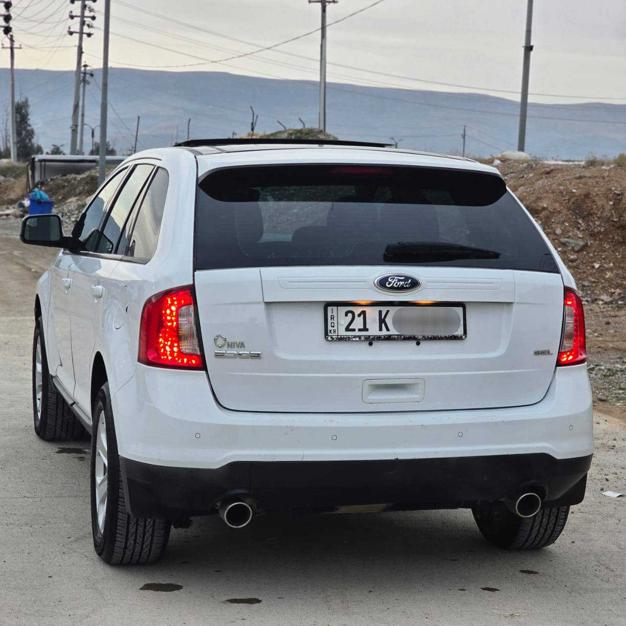 Ford edge 2014 Full 
فۆردی ئیدج مۆدیل 2014
فوول مواسەفات بەس دەبڵ ئەکسل نییە
کوشن هیتەر، پانۆراما، سوکان ڤۆلیۆم، شاشە گەورە، کامێرا،
کوشن جلد، تحدید سرعە، لایت ئۆتۆ و عەدەسە، زۆر مواسەفاتی تر 
دوو پارچەی بۆیاخە بێ ناوگرتن بێ سارد و تەعدیل
ڕەقەم و سەنەوی و ژینگەی تازەیە تا  9/2030
چوار تایەی تازەیی لە ژێرە 
گێڕ و مەکینە و کارەبایی بەشەرت
نرخ: 135 و معامەلەیەکی کەم
ژمارەی خاوەنی : 
***********
***********
سلێمانی السليمانية, العراق
