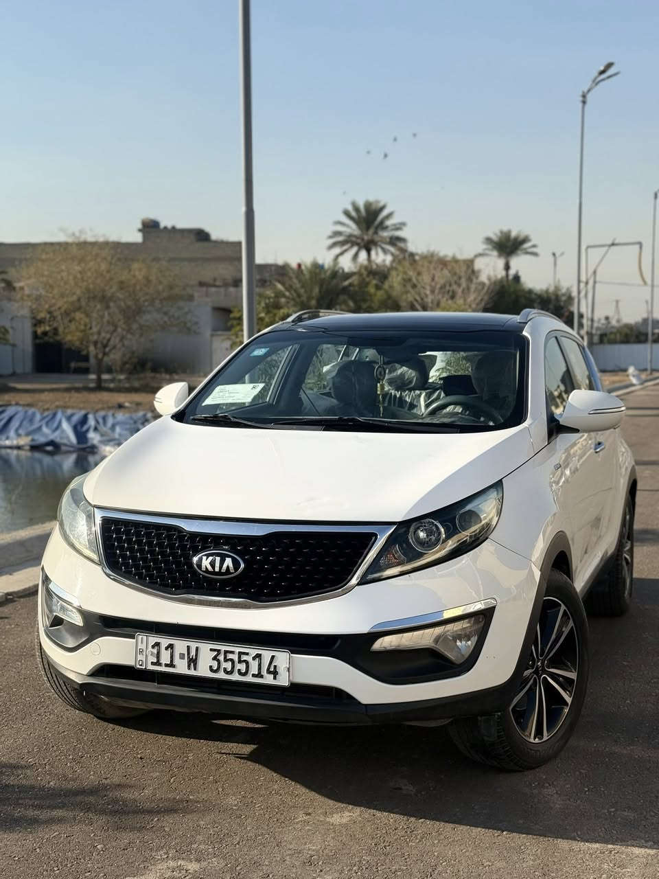 سلام عليكم اتصال فقط!
كيا سبورتج موديل ٢٠١٦ خليجي 
السيارة ماشية ١٣٠ الف حقيقي 
كفاله عامه فقط بارد مثل ما موضح
 بل سونار محرك كير كفاله 
رقم بغداد نكليزي بسمي 
فول مواصفات ماعدا البصمة 
بانوراما 
تحكم استيرن 
بلوتوث
مري شفط 
محرك ٢٠٠٠ دوش 
تايرات تخم كامل جديد
تبريد ثلج
السيارة جاهزة مابيها أي نقص
السعر 163 وبيه مجال بسيط جدا 
مكاني بغداد الشراي يتصل 
***********
