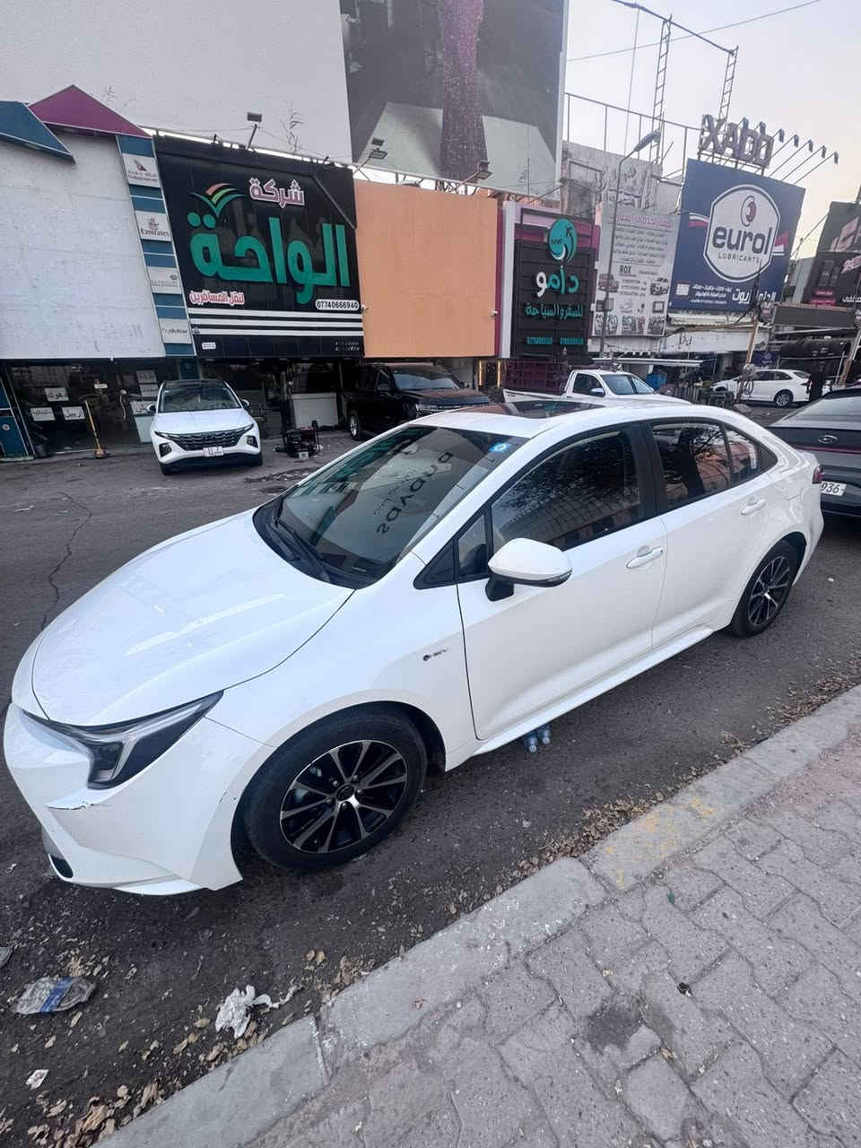 🚗 للبيع | تويوتا كورولا هايبرد 2025

✨ المواصفات:

✅ محرك 1800 سي سي هايبرد اقتصادي
✅ ممشى 26 ألف كم فقط
✅ فتحة سقف سلايد
✅ نظام رادار متطور
✅ مقاعد مخمل أسود
✅ جنوط قياس 17 إنش
✅ مواصفات S الكاملة المعروفة من تويوتا

🔹 السيارة تراي زيرو
🔹 جاهزة بالكامل ولا تحتاج أي مصروف

💰 السعر: 145 مليون دينار
(مجال للجادين)

📍 الموقع: بغداد – المنصور او حي الاعلام 

📞 للتواصل:
***********

#كورولا_2025 #كورولا_هايبرد #تويوتا #سيارات_بغداد #للبيع #كورولا_S
