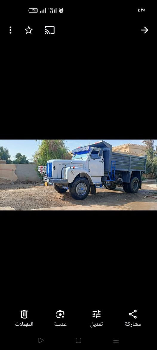 السلام عليكم قلاب سكانيا 111للبيع رقم بغداد شرط التحويل سيارة جاهزة للشغل
مكلف بالنشر رقم صاحبها ‏‪***********‬‏
