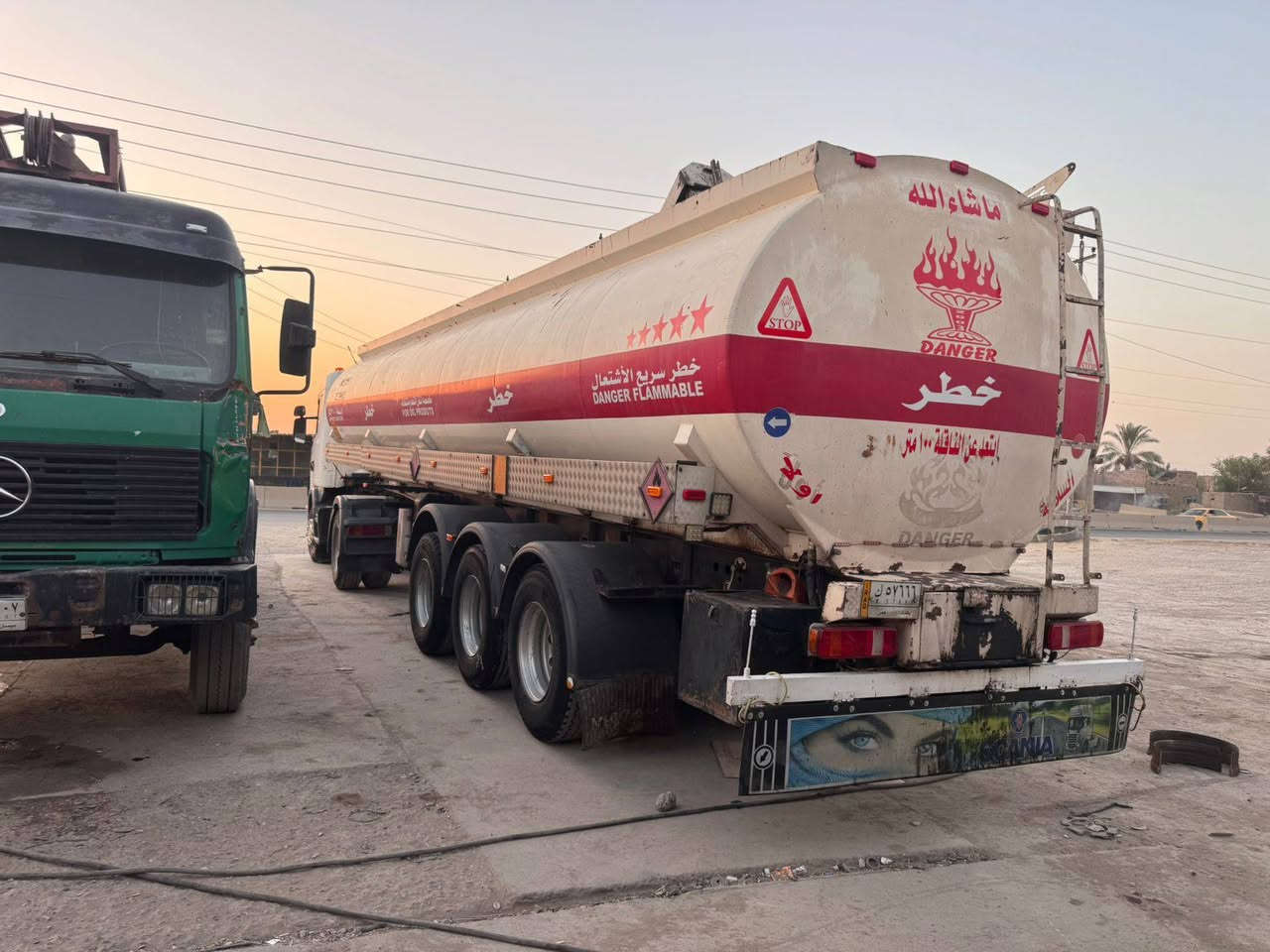 ... مكلفه. بالنشر..
صهريج. للبيع. السعر.(235).ورقة. بي مجال لشراي صدگ. مو شراي لتدخل بس أسأله
بومه 2003 تكيال للشهر التاسع) جي بي اس جديد) سنويه  لل 2028)السياره واصله معاملتها للبصمه تتحول رقم انگليزي محرك وكير كلش نضيف (***********)الاتصال ع الخاص وبيها مجال للشراي
