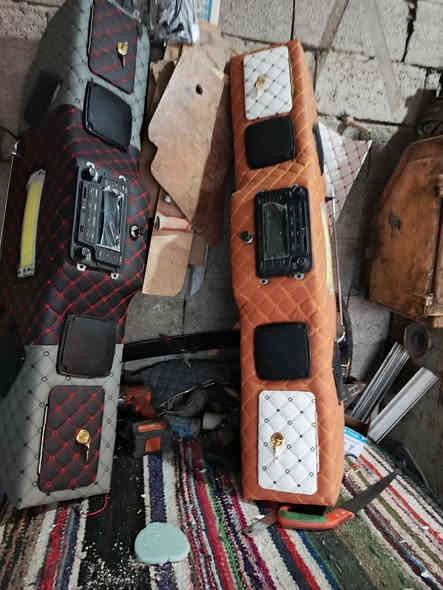 يوجد عمل دشبول حسب الطلب مان وسكانيه وشفل اقجم والبي وفالفو العنوان بغداد المعامل سوق الباويه الاتصال. ***********
