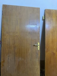 أبواب خشب صاج • خشب ثقيل • حي صدام