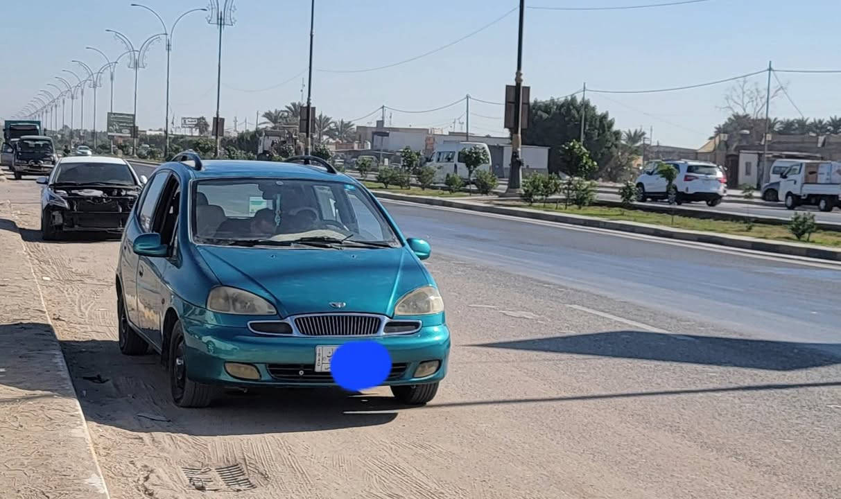 دايو ستيشن مديل ٢٠٠٠ محور كورلا تبريد ثلج مصبوغه عام اثر جراد سيارة حلوة سعر ٣٥ وبيه مجال الديوانيه قضاء الحمزة  ***********
