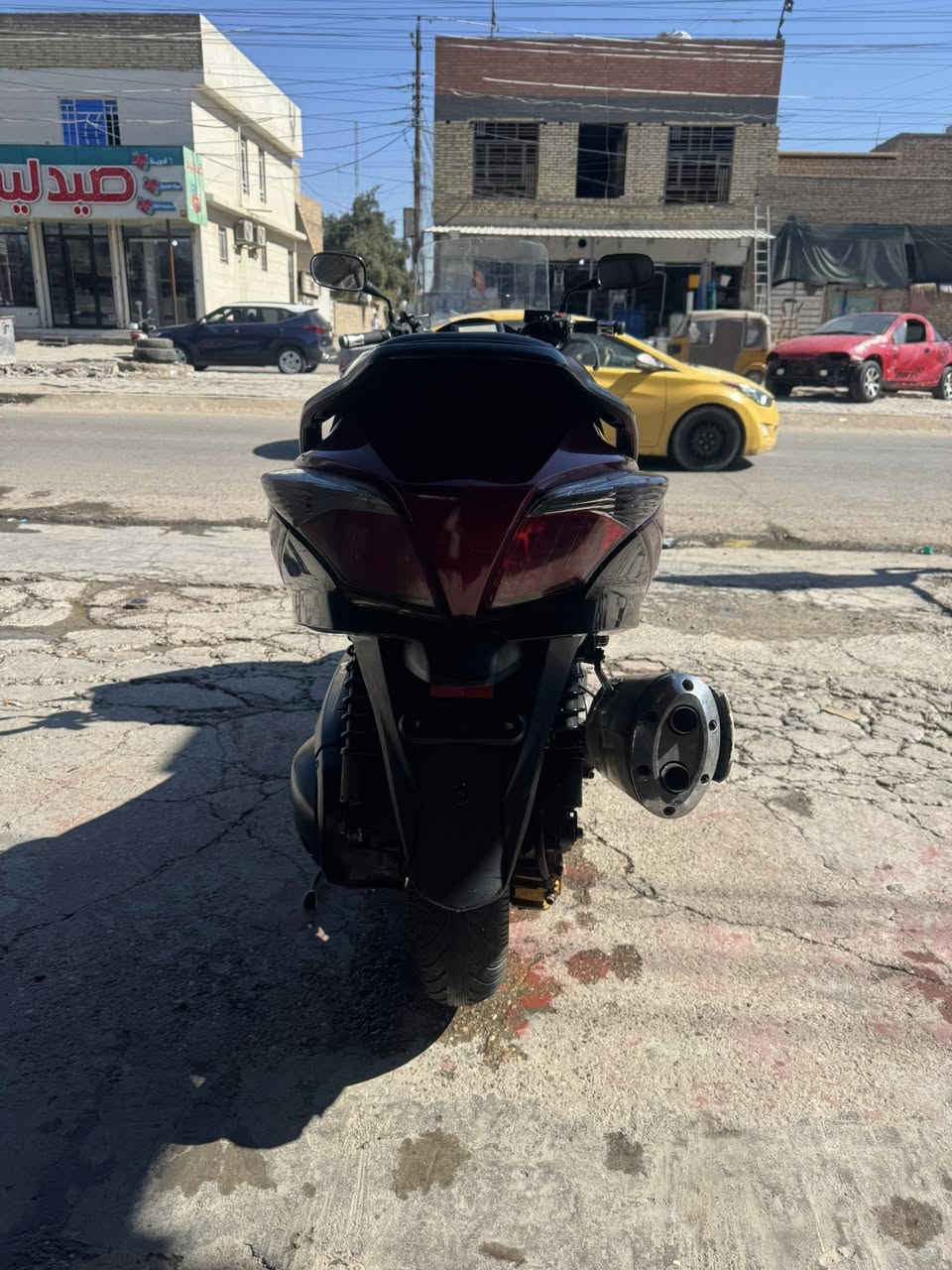 سلام عليكم سلفر جيتي 400
كفاله عامه دراجه 

بس بيها ملاحضه بل كفرات 

نكره شوكت ما تريدها وخرسه ما متعوبه عليها ادامه جديده دهن نوزلات

أوراق كامله 

كهربيات كلها شغاله 

ABS شغال 

حساس شغال 

سايد بريك شغال 

أوفر شغال 

دراجه كامله كبل تروح سافر بيها 

السعر 15 وبيها مجال 

مكان:الحسينيه 

رقم: ***********
