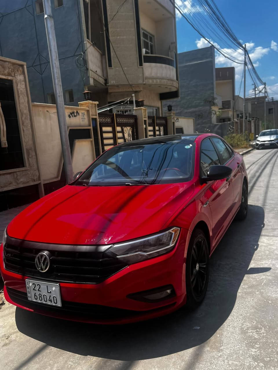 Volkswagen Jetta 2019
سعر بلاشش 145$ بيها مجال🔥
فوول مواصفات  R, Line
بنوراما
بصمة
كراسي جلد،كهرباء،تدفئة 
تحكمات ستيرن
وياله ١٨
ماشية فقط 104الاف
ضرر الصندوق فقط 
ارباك ستيرن و داشبورد اصلي 💯/💯
 رقم اربيل شررط التحويل 
***********
