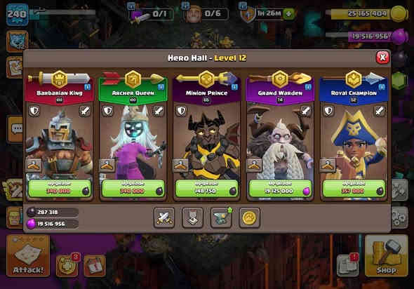 حساب كلاش تاون 18 شبه ماكس كل الدفاعات الجديده مطوره وكم قطعه جدار ومشحون مضهر وسكنات ملوك وتذكره السعر 175 وبيها مجال بسيط مكاني البصره قضاء شط العرب واتساب ***********
