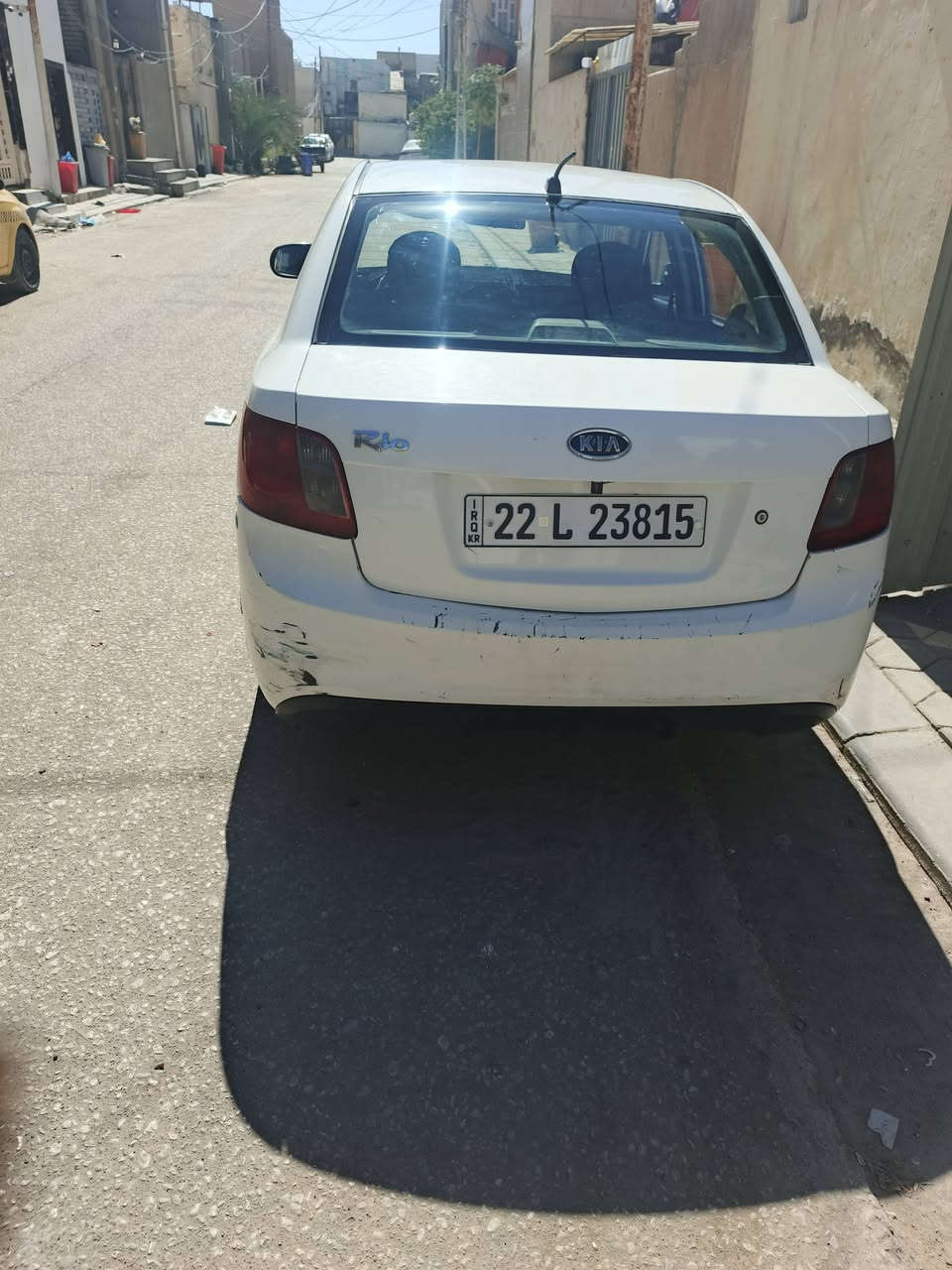 كيا ريو 11 سياره رقم وهزه جديد بيه 3قطع سياره جاهزه تبريد وتخم تاير حداديه كله جديد سعر 85مكان نجف حي القدس حرفين ***********
