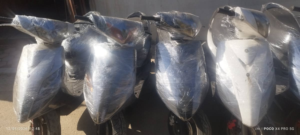 سلام عليكم تم وصول دراجات رمبه رمبه حاويه سرعتهن ١٤٠ ثعالب وكامكو اسعارهن ٨٥٠ كامله اي نقص مابيه مكاني بغداد الغزاليه *********** اسعار ثابته وبدون عمله رجان
