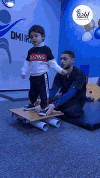 العلاج الطبيعي • شلل دماغي • الكرادة بغداد