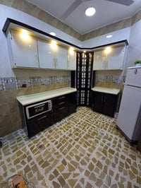 مطبخ ألمنيوم • خامات تركية • محشّى خشب