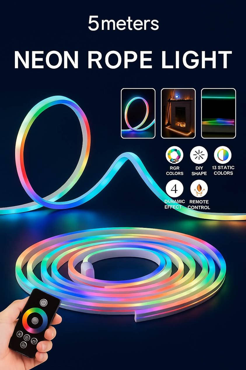 ⁨ 🌈 حوّل غرفتك إلى لوحة فنية.. حبل نيون LED الذكي (5 متر) 🌈
أضف لمسة من السحر والإبداع لمكانك مع إضاءة النيون المتطورة التي تتناغم مع إيقاع حياتك وألعابك.
🌟 مميزات النيون الذكي:
• تفاعل مع الموسيقى: بفضل وضع الميكروفون، الإضاءة ترقص مع إيقاع الأغاني أو أصوات اللعب (مثالي لجو الأكشن والقيمنق).
• 3 طرق للتحكم: 1. تطبيق الموبايل: عبر البلوتوث (تطبيق Miracles Star) للتحكم الكامل بالألوان والتأثيرات.
2. ريموت كنترول: للتحكم السريع بالسطوع والأوضاع.
3. زر يدوي: تحكم مباشر وبسيط مدمج بالشريط.
• تقنية IC-RGB: توزيع إضاءة ناعم ومتناسق جداً، مو مثل الليد العادي (نقاط)، هذا يعطيك خط إضاءة متصل وراقي.
• مقاوم للماء (IP68): تكدر تستخدمه داخل الغرف أو حتى بالحديقة وبالأماكن الخارجية بدون قلق.
• تشغيل سهل: يعمل بمنفذ USB (توصيله مباشر بالحاسبة، الشاشة، أو حتى الباور بانك).
⚙️ المواصفات التقنية:
• الطول: 5 متر من الإبداع المتواصل.
• الطاقة: 25 واط / 5 فولت.
• التأثيرات: عشرات الأنماط الديناميكية مع إمكانية ضبط السرعة والسطوع.
💰 السعر: 20 ألف دينار فقط!
🚚 أجور التوصيل:
• بغداد: 3 آلاف دينار فقط.
• كافة محافظات العراق: 5 آلاف دينار فقط.
للحجز أو الاستفسار، راسلونا الآن عبر رسائل الصفحة! 📩⁩ بغداد, العراق


**إذا كنت صاحب هذا الإعلان وتريد حذفه لأي سبب، رجاءا أرسل رسالة إلى الدعم الفني**