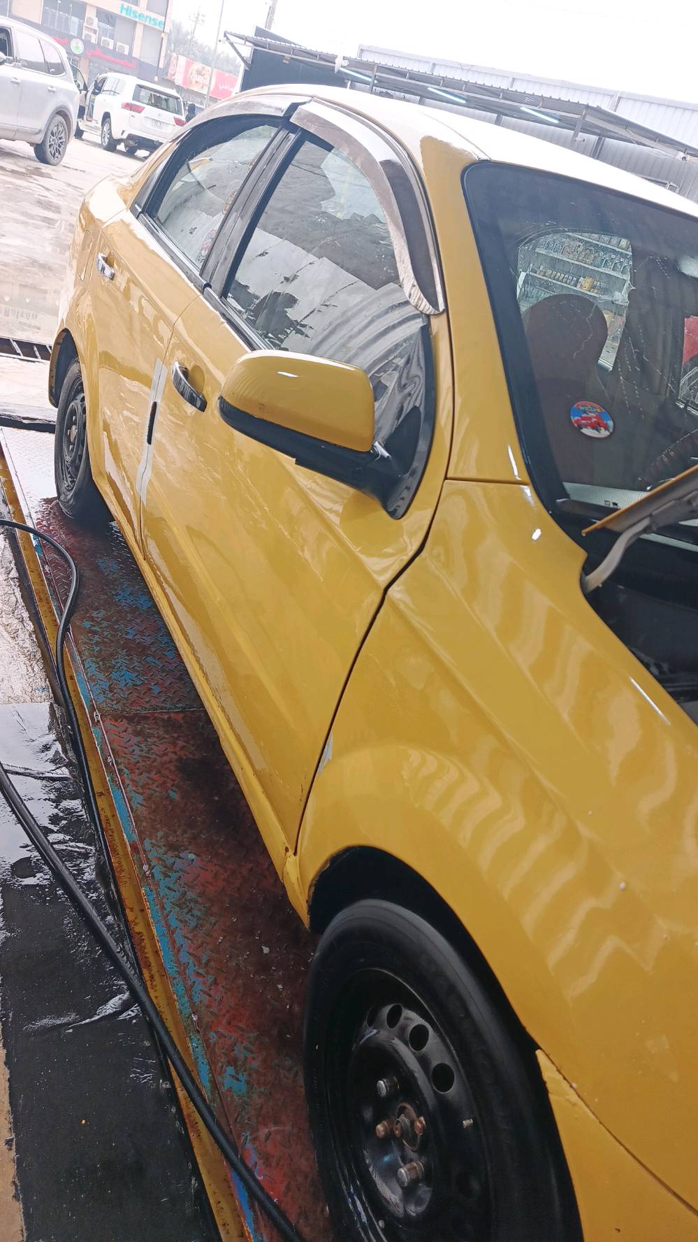 دايو جنترا شبيهة الافيو مكاني كربلاء حي العباس السيارة جاهزه بيهه نواقص بسيطه