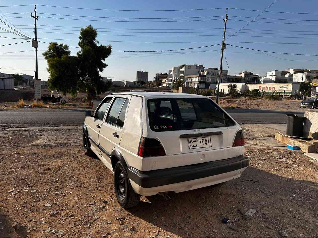 سڵاوی خوای گەورە لە هەموو لایەک  ئەم سەیارە بۆ فرۆشتن گۆڵف سعری ٧ونیو قفڵ  بەشەرتی ئەوەی دزیار نەبێت و ماڵی کەس نەبێت شوێن سلێمانی نزیک
نەخۆشخانەئ شۆرش 

*********** السليمانية, العراق
