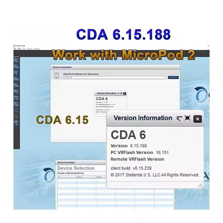 يتوفر أحدث إصدار من برنامج GM GDS2 أوفلاين مع تفعيل دائم

بالإضافة إلى برنامج CDA6 الهندسي لوكالة موبار وتفعيل مدى الحياة. يشمل أيضاً برنامج فلاش داونلودر لفلاشات موبار

وبرنامج alfa obd لمجموعة فيات FCA مع تفعيل دائم.
***********
