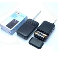 راديو جيب ٣ موجات • منفذ سماعة • قلم وشحن