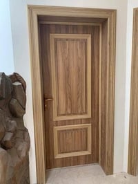 ابواب خشب تزكام درجه اولى نقشه وساده  ونقشات بأنواعها وحسب الطلب جاوي ...