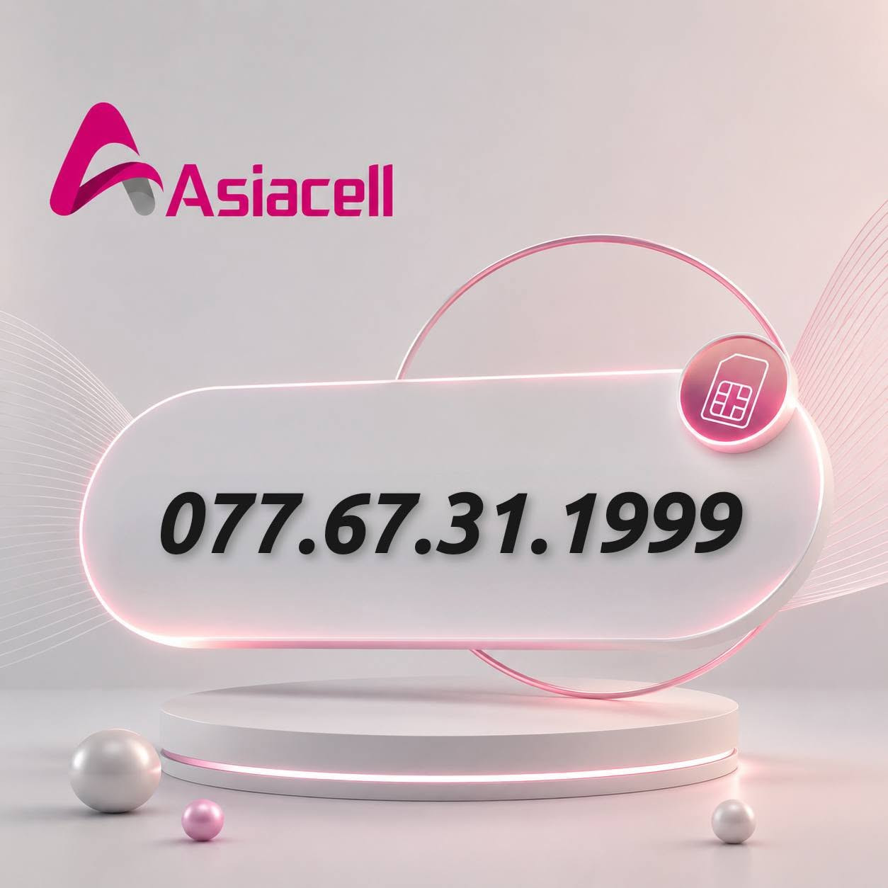 ✨ رقم مميز ومواليد ✨
إذا كنت تبحث عن رقم سهل الحفظ ويمنحك حضورًا مميزًا، فهذا الخيار المناسب لك.
✅ تسلسل أنيق وسهل التذكر
✅ ينتهي بـــــ (مواليد)
✅ مناسب للاستخدام الشخصي أو التجاري
✅ رقم يجمع بين الفخامة والتميز
✅ الاسعار اسفل الصورة 
☀ عرض لفترة محدودة اسعار مناسبة جداً ☀
للحجز و الاستفسار مراسلة الصفحه او على رقم الواتساب 
***********
#اسياسيل #بغداد #ارقام_مميزه #مواليد #عروض
