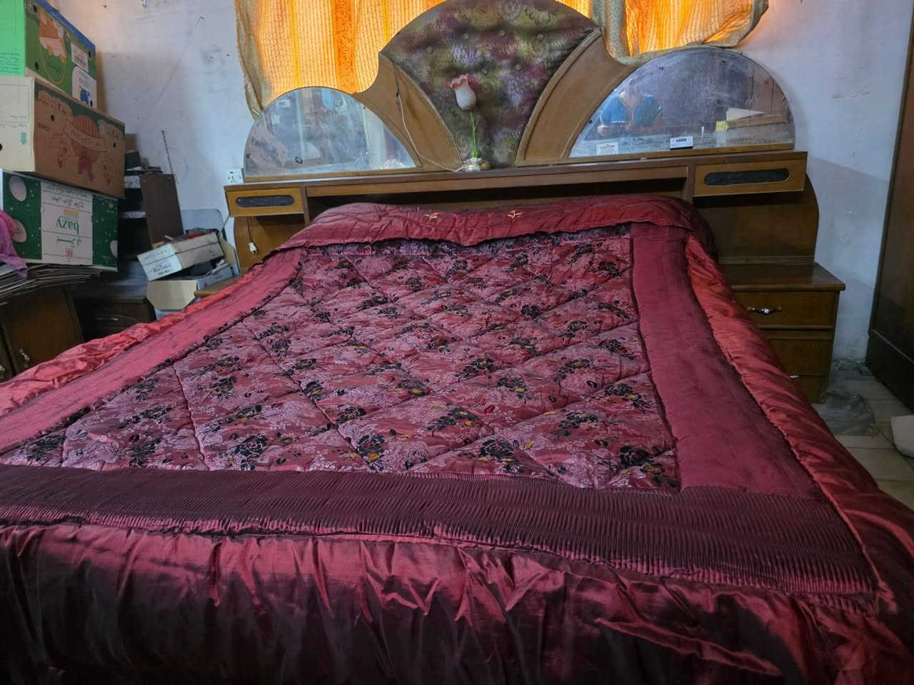 السلام عليكم غرفة نوم صاج ست ابواب وملحق  نظافتها ٨٠ بالمية سعرها ٢٥٠ الف مكانها بغداد حي الخضراء


**إذا كنت صاحب هذا الإعلان وتريد حذفه لأي سبب، رجاءا أرسل رسالة إلى الدعم الفني**