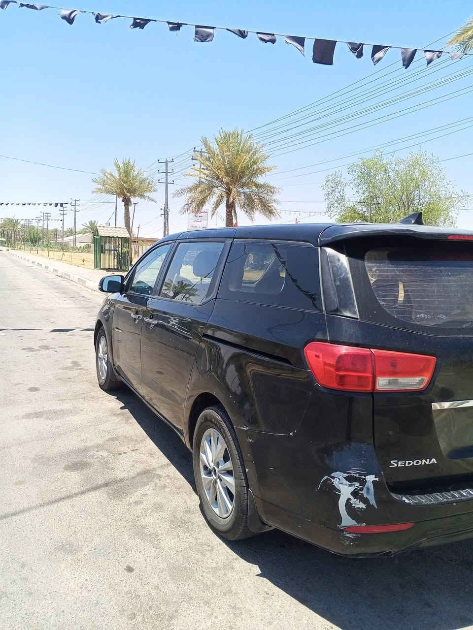 السلام عليكم
سيدونا 16 رقم بغداد حادثه جاملغ وبنيد وبيه مكانات صبغ 
سياره جاهزه مكينه تبريد تخم تاير جديد باتري جديد 
سعرها 145 مكانه كربلاء 
***********
