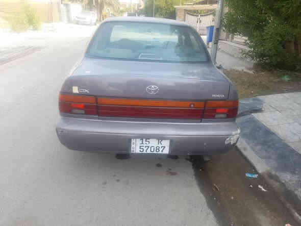 كورلا للبيع موديل ٩٧ وارد امريكي يسرى اصلي مصبوغة عام كير دنفش ومحرك مكفولات رقم انبار دولي باسمي السعر ٥٧ مكانه بغداد الحارثية سارة مال بيت بيه نواقص بسيطة 
***********
***********
