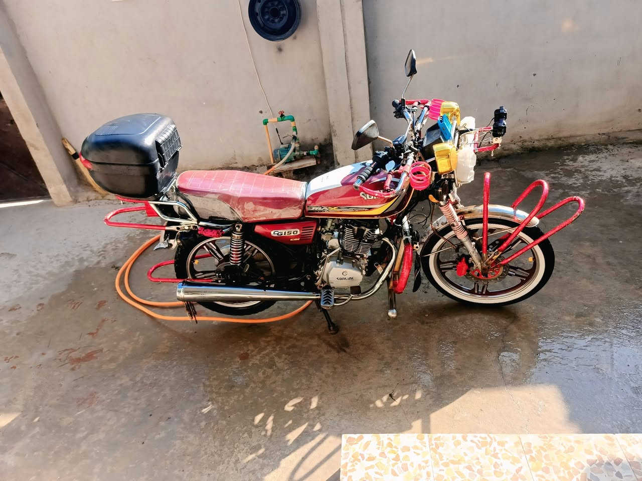 يوجد ماطور للبيع 2023 ما مفتوح السعر 600 بي مجال العنوان حمام ***********
