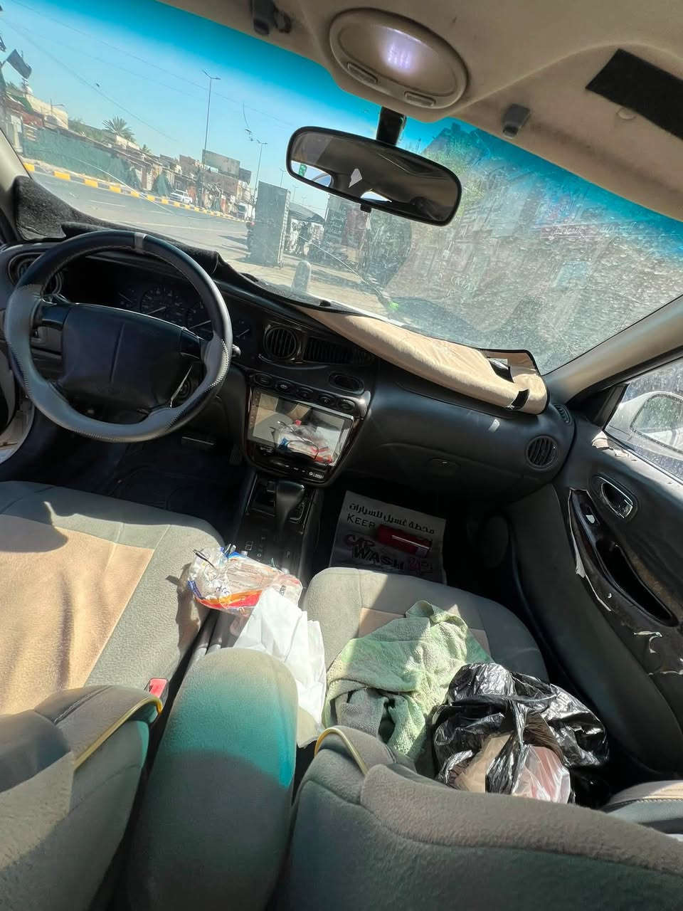 سلام عليكم دايو اكنزه مديل 2000سياره كير محرك لوك سنتر لوك وارد امريكي سياره تبريد ثلج وي سويج كهربياته كله كامله تحويل ثاني يوم سعر٣٨بيه مجال مكاني بلديات***********
