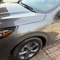 فورد امريكي موديل 23 سياره بصمه هايبرد بنزين محرك 2500 سياره حادثها با...