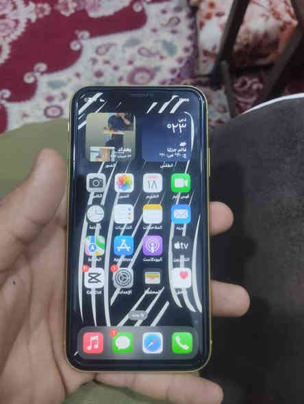 السلام عليكم قطعه نادره التلفون جان مضموم
آيفون ١١ عادي اصفر 

ذاكره ١٢٨ 

بطاريه ٩٠ 

حقيقي مشحون ٢٧٠ مره 

فيس إيدي شغال 

التلفون مفول 

اكرر التلفون جان مضموم البارحه حدثته ايو إس ١٨ 

يعني بعده بالتحديث القديم 

التلفون ممفتوح ولا مره

بي فقط فطر ميبين بالضهر واضح بالصور  

مكاني غزاليه 

السعر ٢٨٠ وبي مجال 

***********
