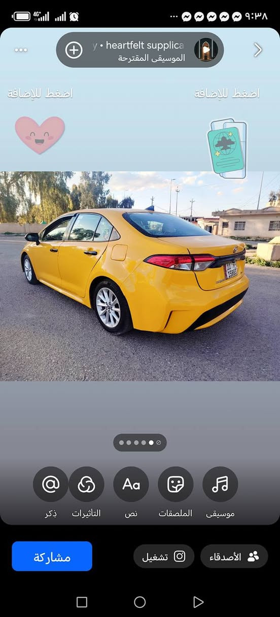 كورلا 21للبيع ١٤٥ جاهزه رقم بغداد
مشروع وطني *********** مكان كركوك
