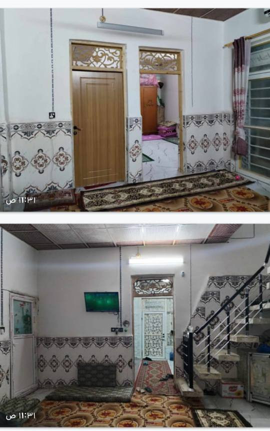 اللـــــــــهُمَّ صَلِّ عَلــَـــــــىٰ مُحَمَّدٍ وَآلِ مُحَمَّدٍ 
مكتـب بانيــقيـا للوسـاطه العقـاريــه
دار للبيع 130م اساس تجعيب بناء بلوك سقف عگاده
غرفتين صاله ومطبخ واستقبال  بيت نضيف براكيه شارع المعمل مقابل مدرسة الشهيد علي الرماحي يبعد عن الشارع العام 200 متر
 السعر 43 بي مجال قليل  بيع نقدا فقط للاستفسار اتصل ***********
