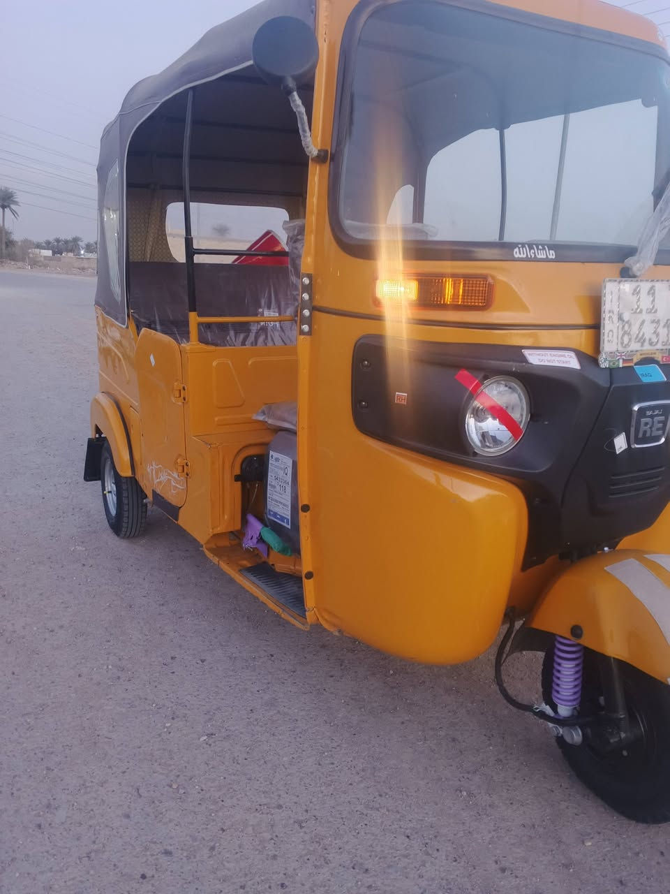 السلام عليكم تكتك للبيع موديل ٢٢مرقمة شهر ١١ كفالة عامة ماعدة طخة زغيرة بل تكمة تكتك جديدة بمعنى الكلمه تراي زيرو ام الكنر مكاني الدورة شارع ٦٠ الرقم ***********
