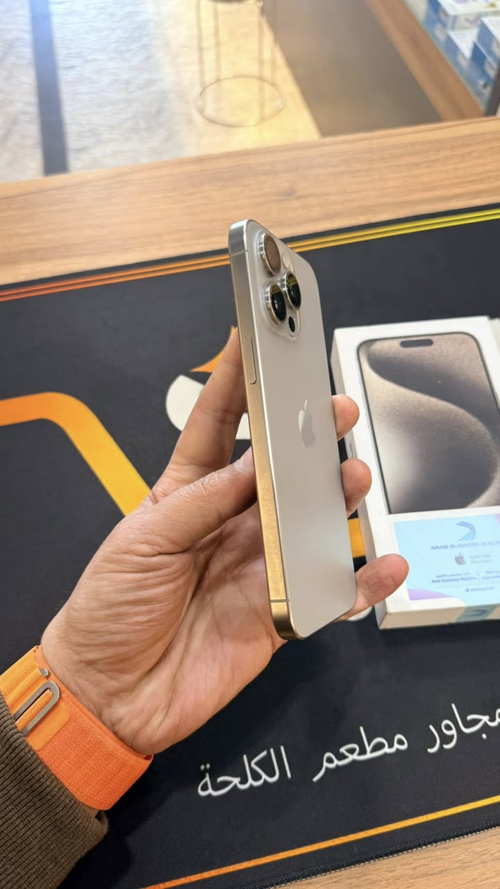 15 برو ماكس 
عربي ABM
اصلي ملحقات كاملة
بدون فتح ولا تبديل ولا رفع 
نظافة 100‎%‎ بطارية 86‎%‎ 
سعر مناسب 🔥 

العنوان :- النجف الاشرف - مجمع الشراع الترفيهي - مجاور مطعم الكلحة ..

للطلب والاستفسار ( *********** ) او مباشر على الصفحة
