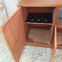 بوفيه • بوفيه خشب • بوفيه نظيف • بوفيه منزلي • خزانه طعام • ميز طعام •...