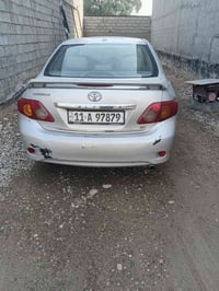 كورولا ٢٠٠٩ • قير ومكينة جديد • حادث خلفي