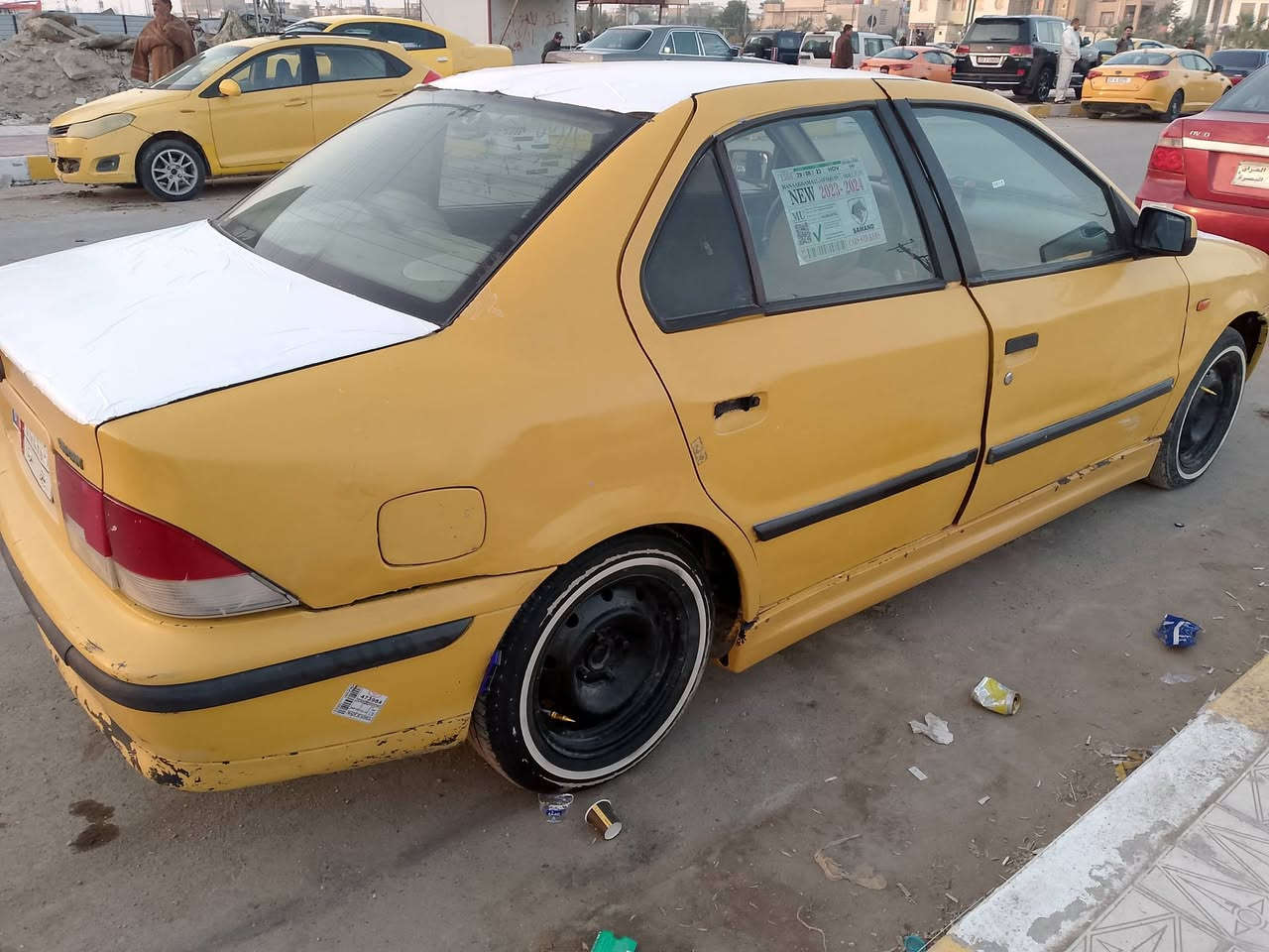 السلام عليكم سمند موديل 2011 جاهزه مكينه وكير وحداديه تخم تاير ابو الخطه بور مشط باتري كله جديد سنويه ل 27  مطلوبه هئيه 260 مسجل سماعات بلوتوث راعيه بالحله تحويل ثاني يوم مكلف بالنشر مكاني ناصريه مركز السعر 20 وبيها مجال قليل استفسار ‏‪***********‬‏
