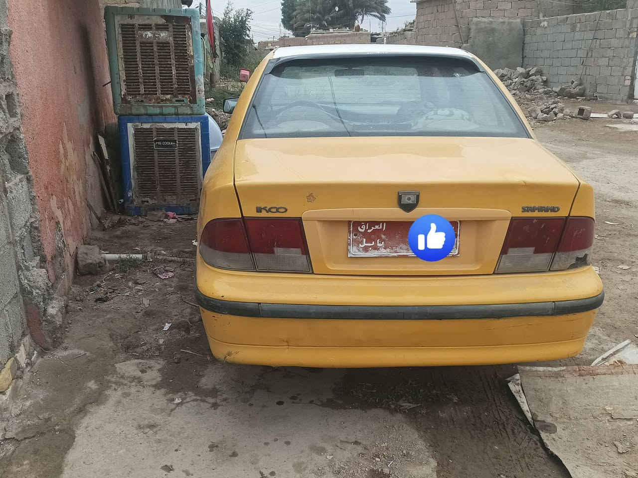 السلام عليكم 
سمند مديل 11 كير ومكينة خير من الله كهربائات كلهة شغالة حدادية زينة تبريد ثلج برانكيتات بلاد سيارة ابيع بدون راعيهة مواصلة اتعهد سرقة وعشاير مكاني كوت سعر 16بيهة مجال بسيط سيارة متعوب عليهة  
متواجد خاص ***********
