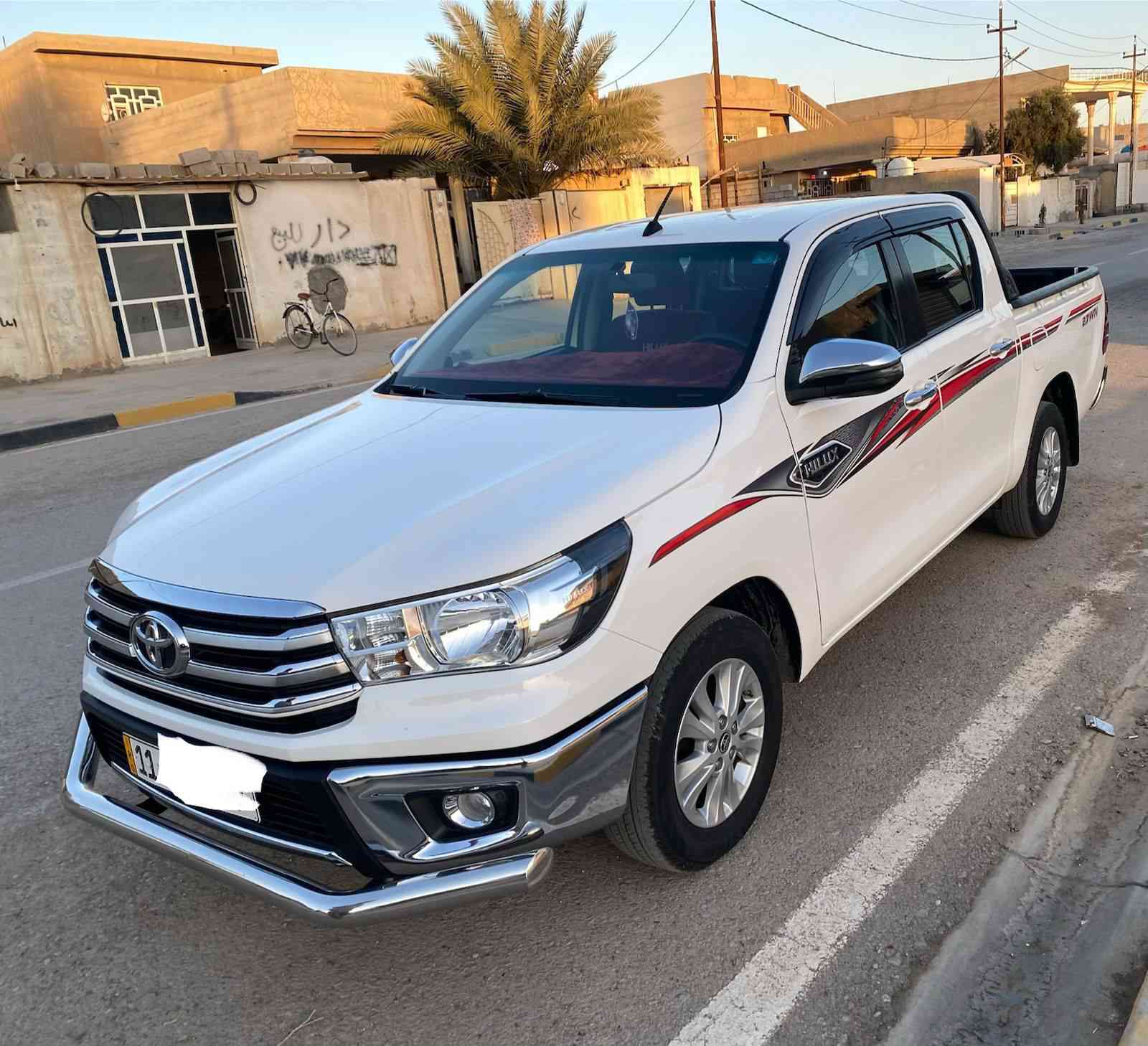 السلام عليكم للبيع بيكم هايلوكس موديل 2024رقم بغداد بسمي تحويل مباشر مكفوله كفاله عام لسونار موجود بلمنشور مكان السياره بعقوبه اتصل وتدلل *********** ابو غيث
