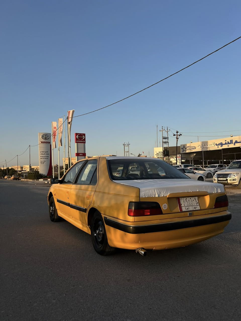 السلام عليكم بيجو بارص موديل 2013السياره جاهزه من كلشي مكاني دوانيه السعر 38وبيه مجال لاستفسار اكثر ***********
