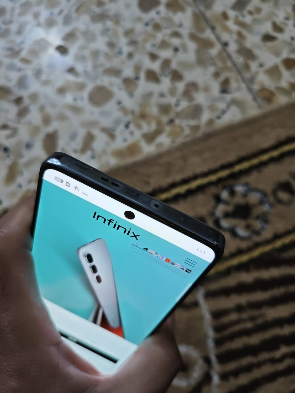 انفنكس جي تي 20 برو ذاكره 256 رام 24معروف بلبوبجي 120 فريم جهاز بلادي بس بيه طخات بلطراف حط سعر واني رد عليك مو تكسر


**إذا كنت صاحب هذا الإعلان وتريد حذفه لأي سبب، رجاءا أرسل رسالة إلى الدعم الفني**