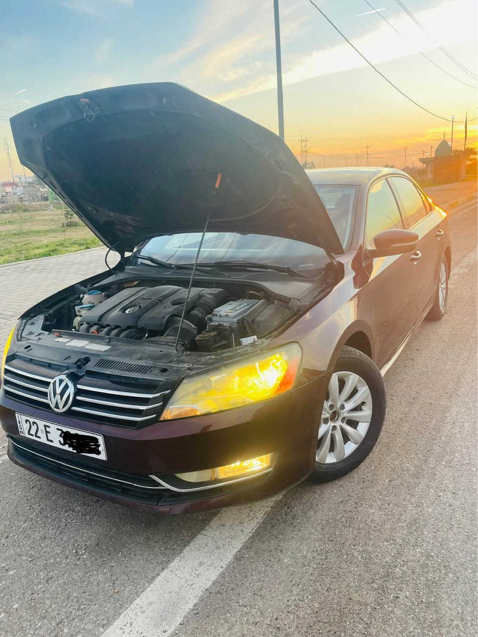 Passat 2013
رقم اربيل
هزه و سنوية جديد لحد 2030
كير و محرك بشرط
محرك 5 بستن مامفتوح
ماشي ١٤٧ الف كم
تبريد و تدفئة بشرط 
اطارات جديده 
بطاقة بانزين 
تحكم ستيرن 
شاشة كاميرا داشكام ..
سيارة بدون صبغ بس تقرير غركان 
مكان سيارة كركوك سعر 110$ بها مجال
*********** كركوك, العراق
