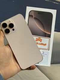 16 برو ماكس  تك ذاكره 256 وتر جهاز جديد  بطاريه 92السعر 1300وبي مجال ق...