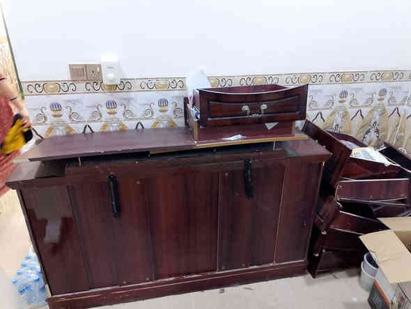 السلام عليكم غرفة خشاب ماليزي للبيع سعر 250 بي مجال *********** للاتصال
