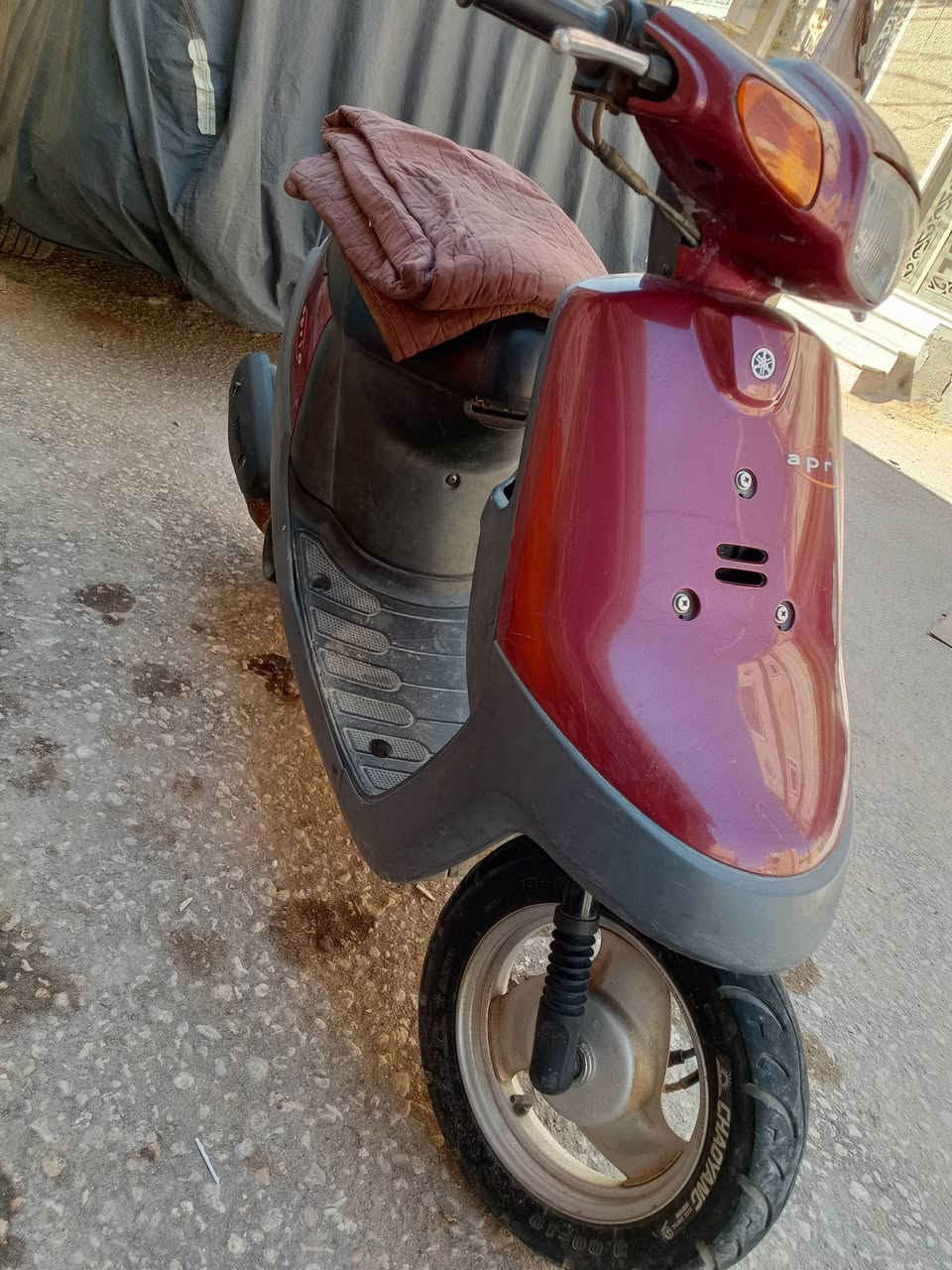 السلام عليكم دراجه للبيع بطه 2003 السعر 600 وبيها مجال***********
